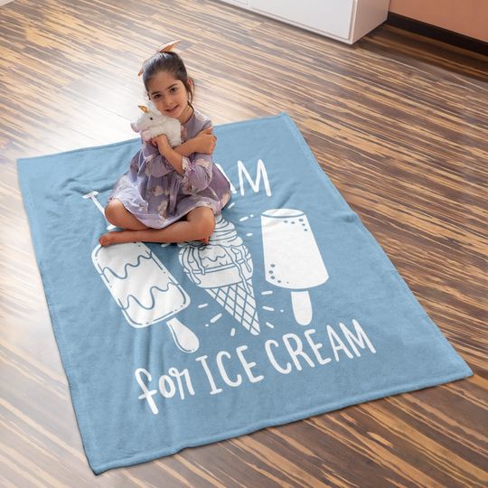 Ice Cream Baby Blanket
