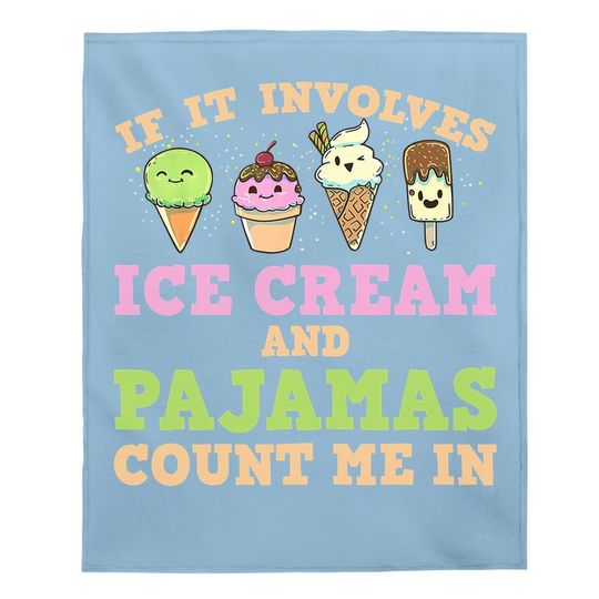 Ice Cream Baby Blanket