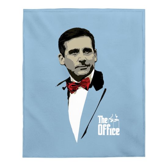 The Godfather The Office Sponsor Michael Scott Baby Blanket