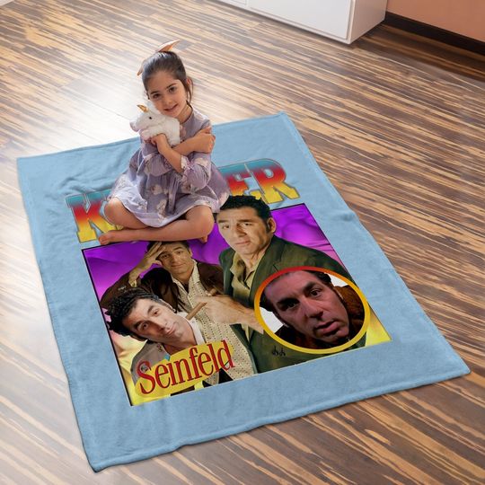Seinfeld - Kramer Homage Baby Blanket