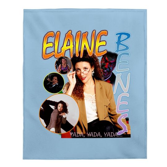 Seinfeld Nothing Elaine Benes Baby Blanket