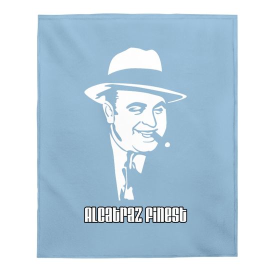 Goodfellas Alcatraz Tv Crime Mafia Capone Baby Blanket