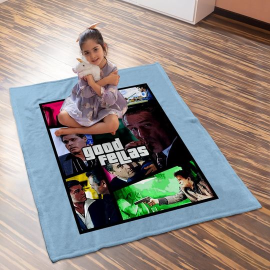 Goodfellas Poster Version Gta Baby Blanket