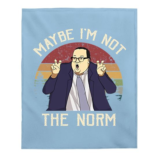 Saturday Night Live Matt Foley Maybe I&rsquo;m Not The Norm Circle Baby Blanket