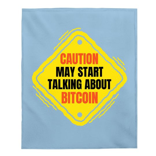Cryptocurrency Humor Gifts | Funny Meme Quote Crypto Bitcoin Baby Blanket