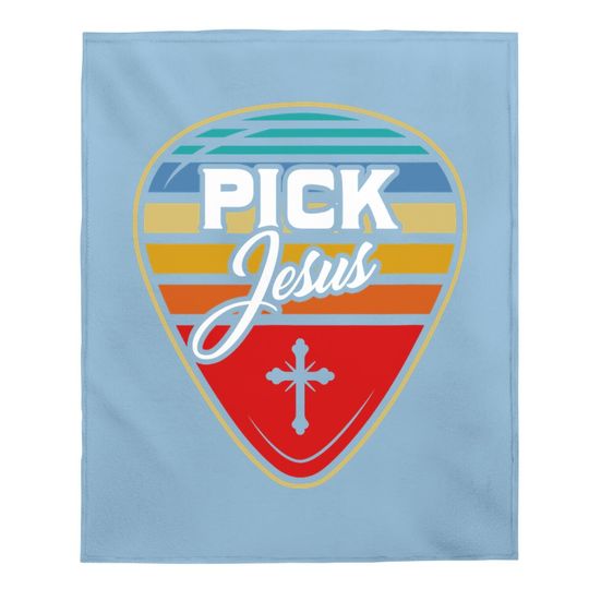 Discover Pick Jesus Baby Blanket