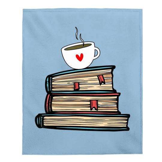 Tea Cup Book Lovers Gifts Book Baby Blanket Cute Book Reader Baby Blanket Baby Blanket