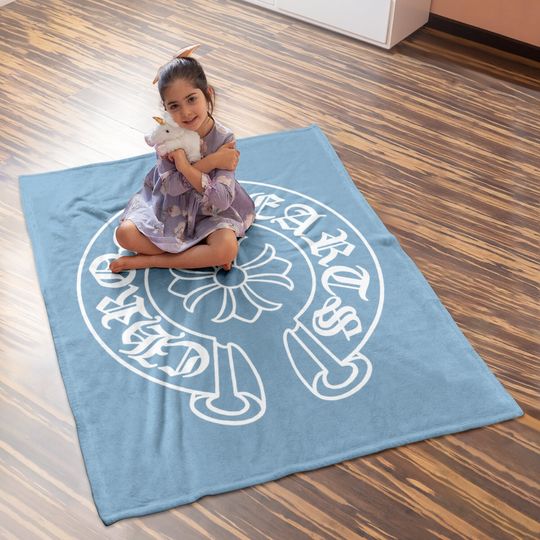 Chrome Heart Baby Blanket