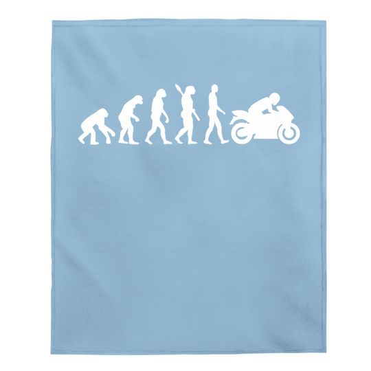 Evolution Motorcycle Baby Blanket