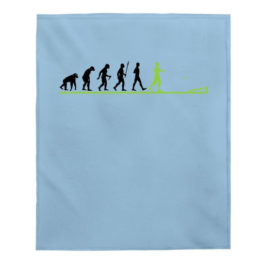 Cornhole Evolution Baby Blanket - Funny Corn Hole Gift