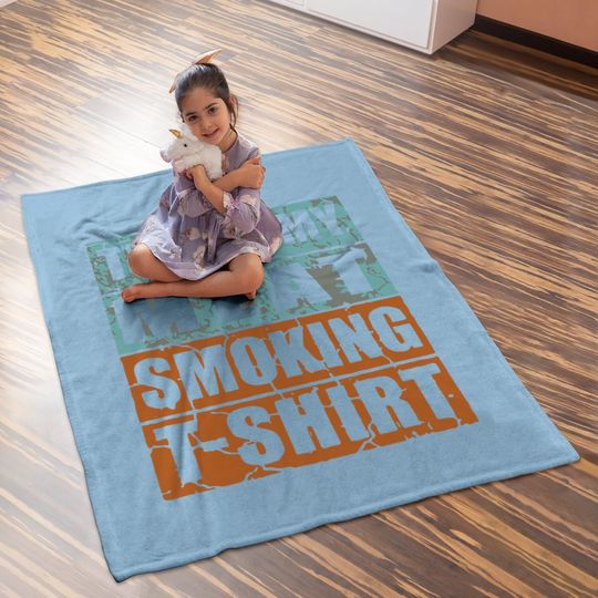 This Is My Meat Smoking Baby Blanket Baby Blanket Bbq Lover Gift Baby Blanket Baby Blanket