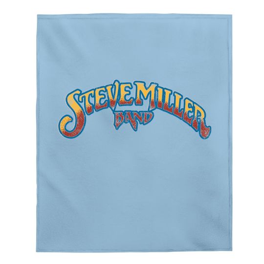 Steve Miller Band - Steve Miller Band Logo Baby Blanket