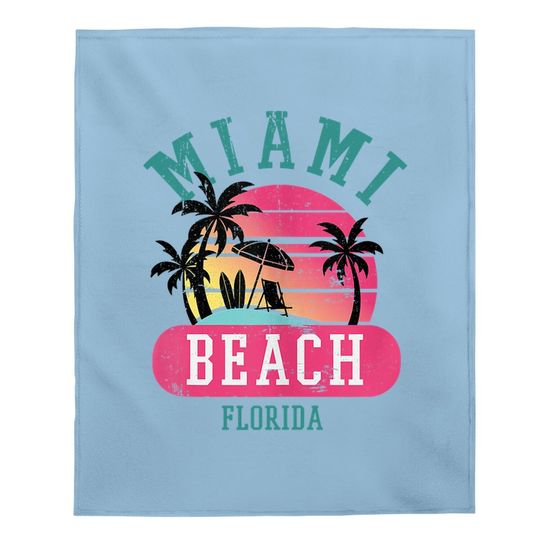 Baby Blanket Miami Beach Florida