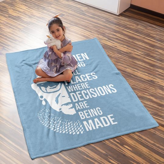 Rbg Western Vintage Graphic Baby Blanket For Women, Casual Summer Tops, Custom Baby Blanket For 2021