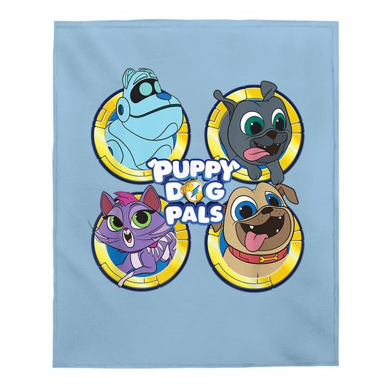 Puppy Dog Pals With Friends Baby Blanket