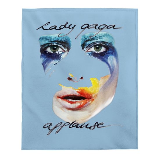 Art Pop Ball Applause American Pop Painted Face Baby Blanket