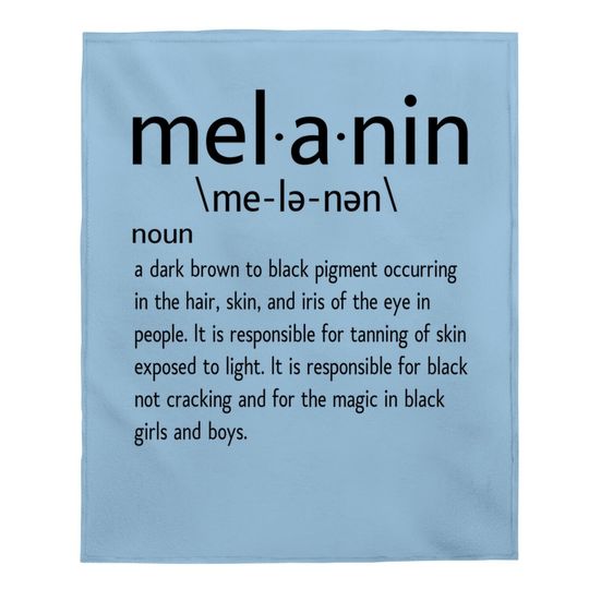 Melanin Defined Baby Blanket That Melanin Baby Blanket