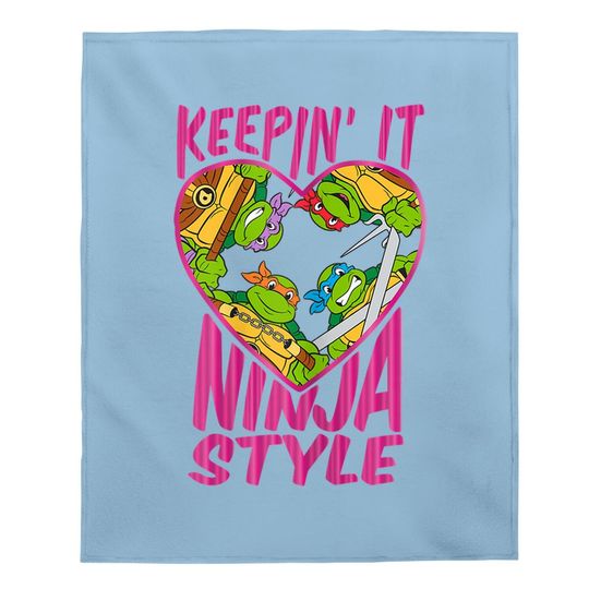 Teenage Mutant Ninja Turtles Keepin' It Ninja Style Baby Blanket