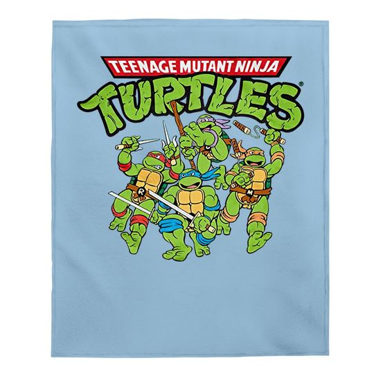 Teenage Mutant Ninja Turtles Tmnt Green Baby Blanket Baby Blanket Baby Blanket