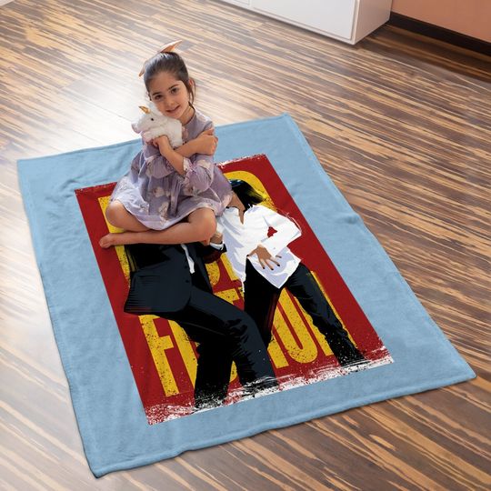 Nirvan Pulp Fiction Dance Baby Blanket