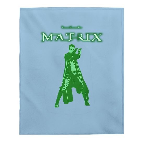 The Matrix Neo Baby Blanket