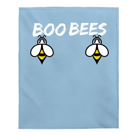 Boo Bees Halloween Beekeeping Honey Hobb Novelty Baby Blanket