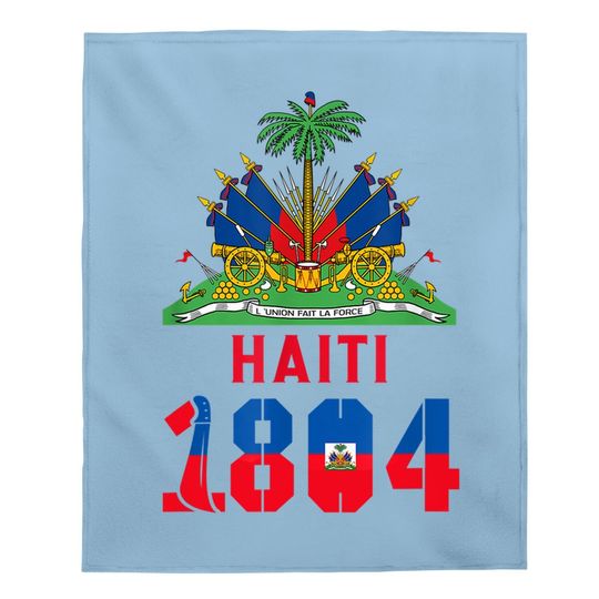 Haitian Revolution 1804 Flag Baby Blanket