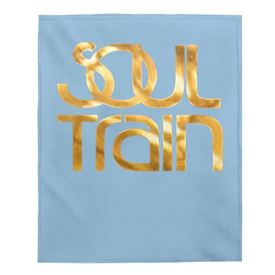 Jiangmuya Soul Train Gold Logo Baby Blanket