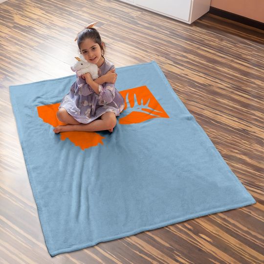 Montana Elk Hunting Baby Blanket