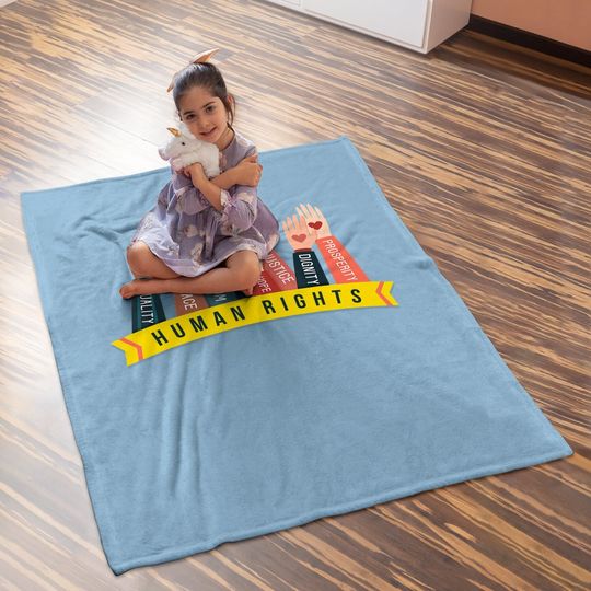 Human Rights Baby Blanket