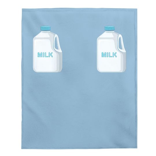 Breastfeeding Mother Milk Can Humor Baby Blanket