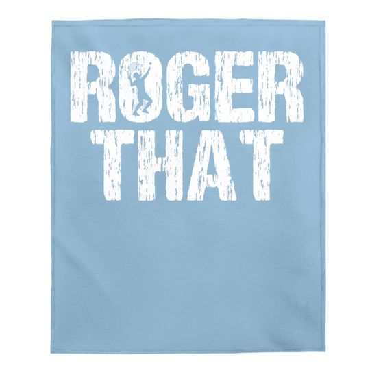 Roger That Tennis Baby Blanket