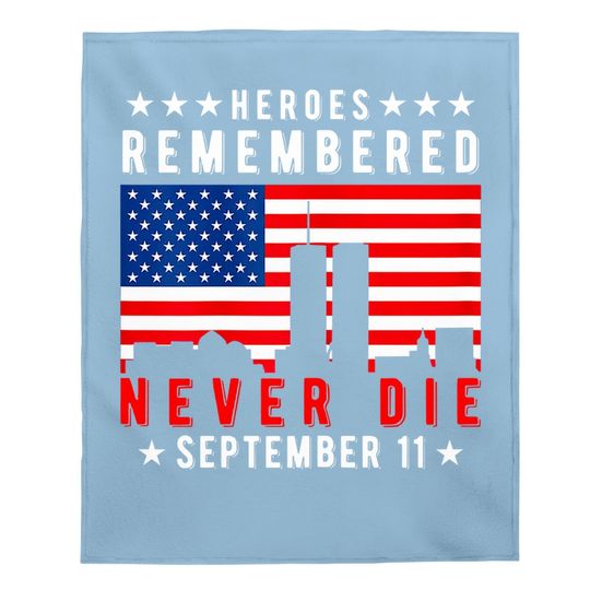 Patriot Day Baby Blanket