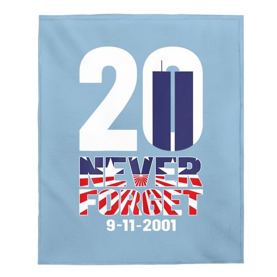 Patriot Day Baby Blanket