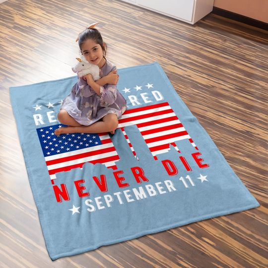 Patriot Day Baby Blanket