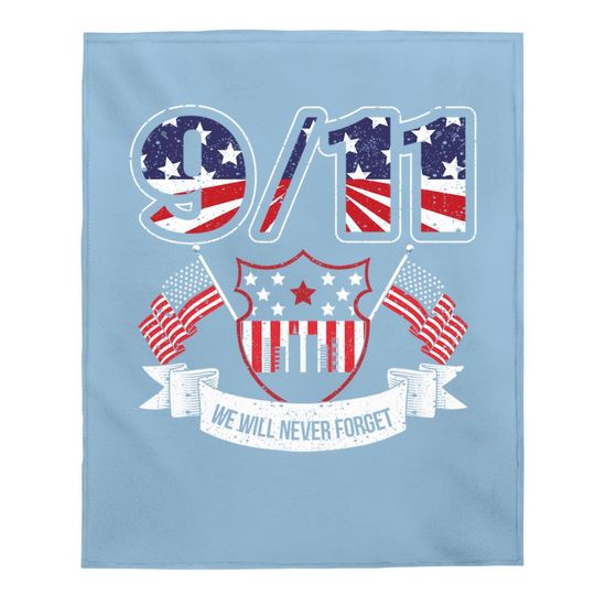 Patriot Day Baby Blanket