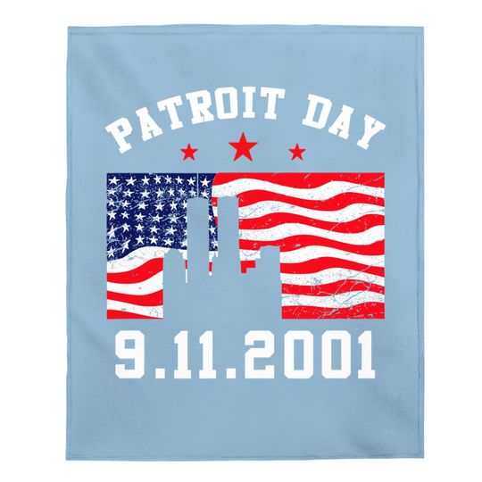 9-11 Patriot Day Baby Blanket