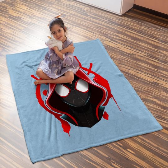 Spiderman Baby Blanket