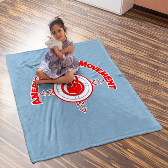 American Indian Movement Baby Blanket