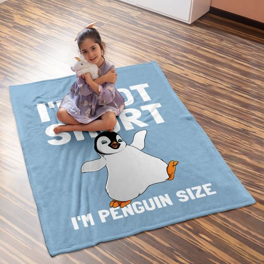 Penguin Gift For Penguin Bird Lover Baby Blanket