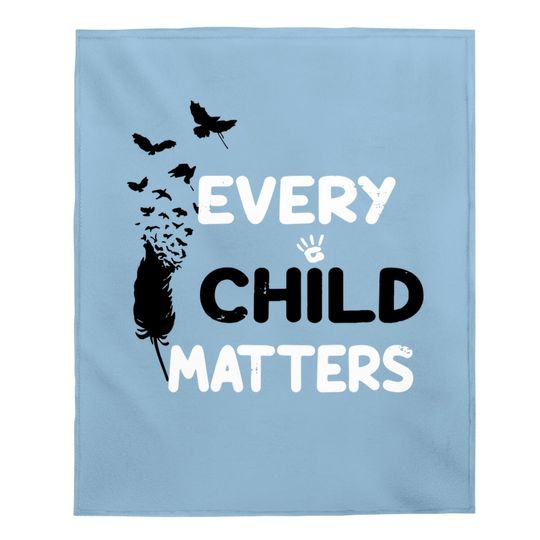 Every Child Matters Indigenous Baby Blanket