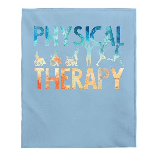 Physical Therapy Physical Therapist Assistant Baby Blanket