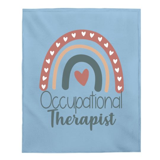 Occupational Therapist Therapy Ot 2021 Graduation Baby Blanket
