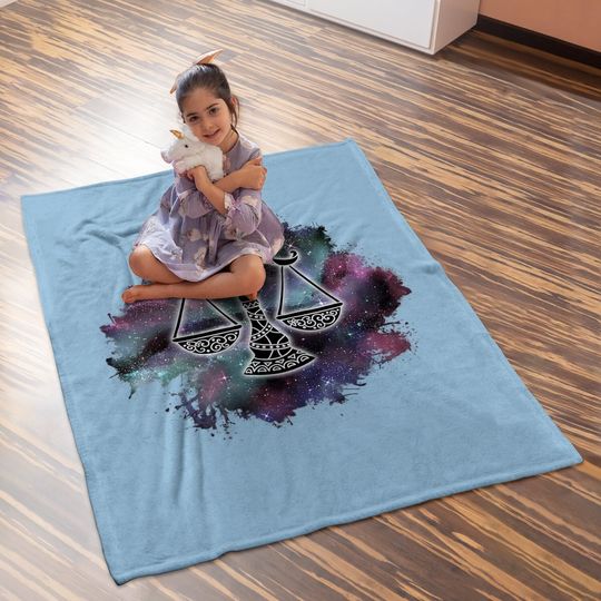 Libra Scale Baby Blanket