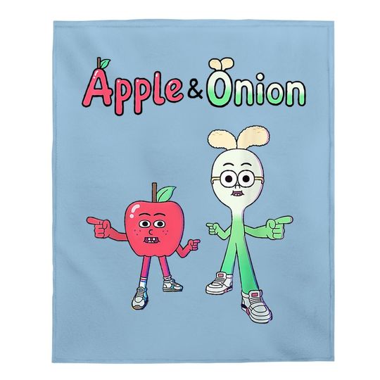 Apples And Onion Baby Blanket