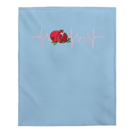 Pomegranate Heartbeatt Baby Blanket