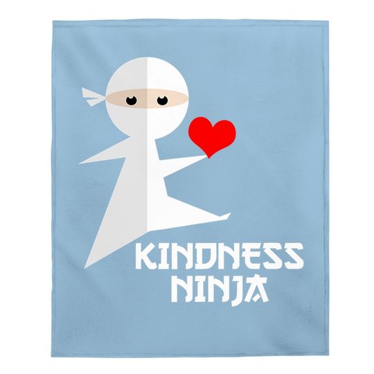 Kindness Ninja Baby Blanket