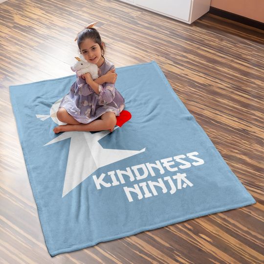 Kindness Ninja Baby Blanket