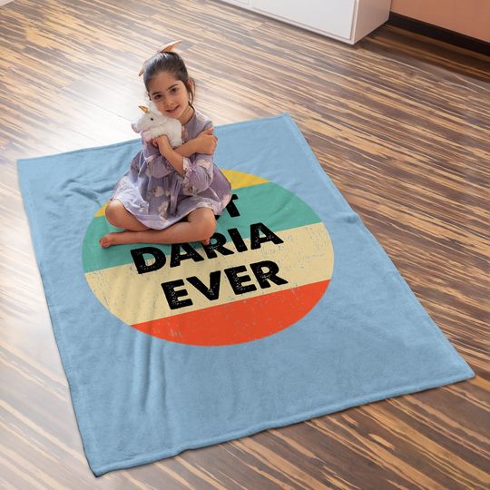Daria Name Baby Blanket
