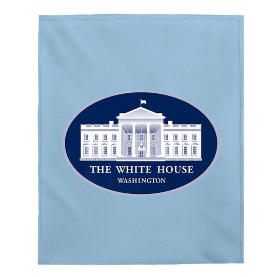 White House Washington Dc Logo Baby Blanket